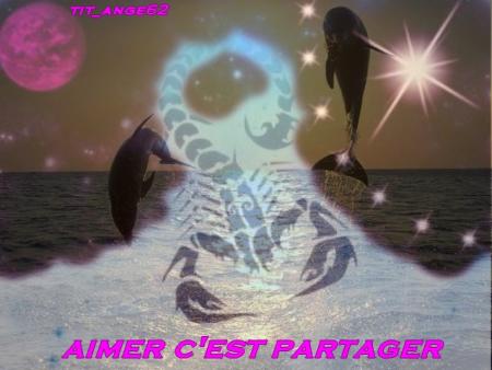 aimer c'est partager 
