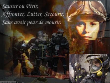 hommage aux pompier